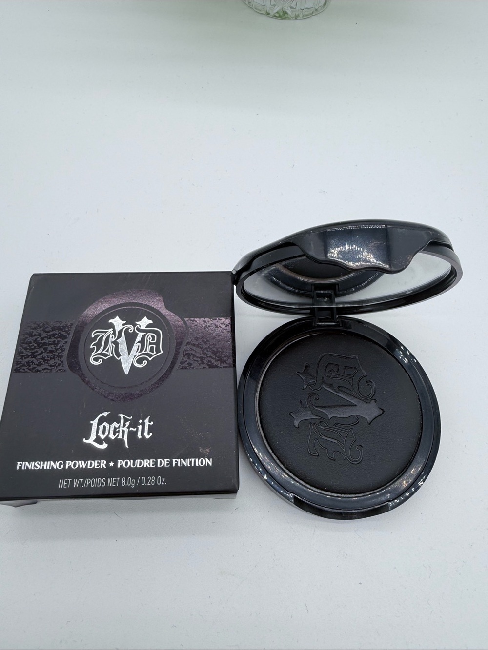 KVD Kat Von D Lock-It LIGHT Finishing Powder Full Size 0.28oz NIB NEW